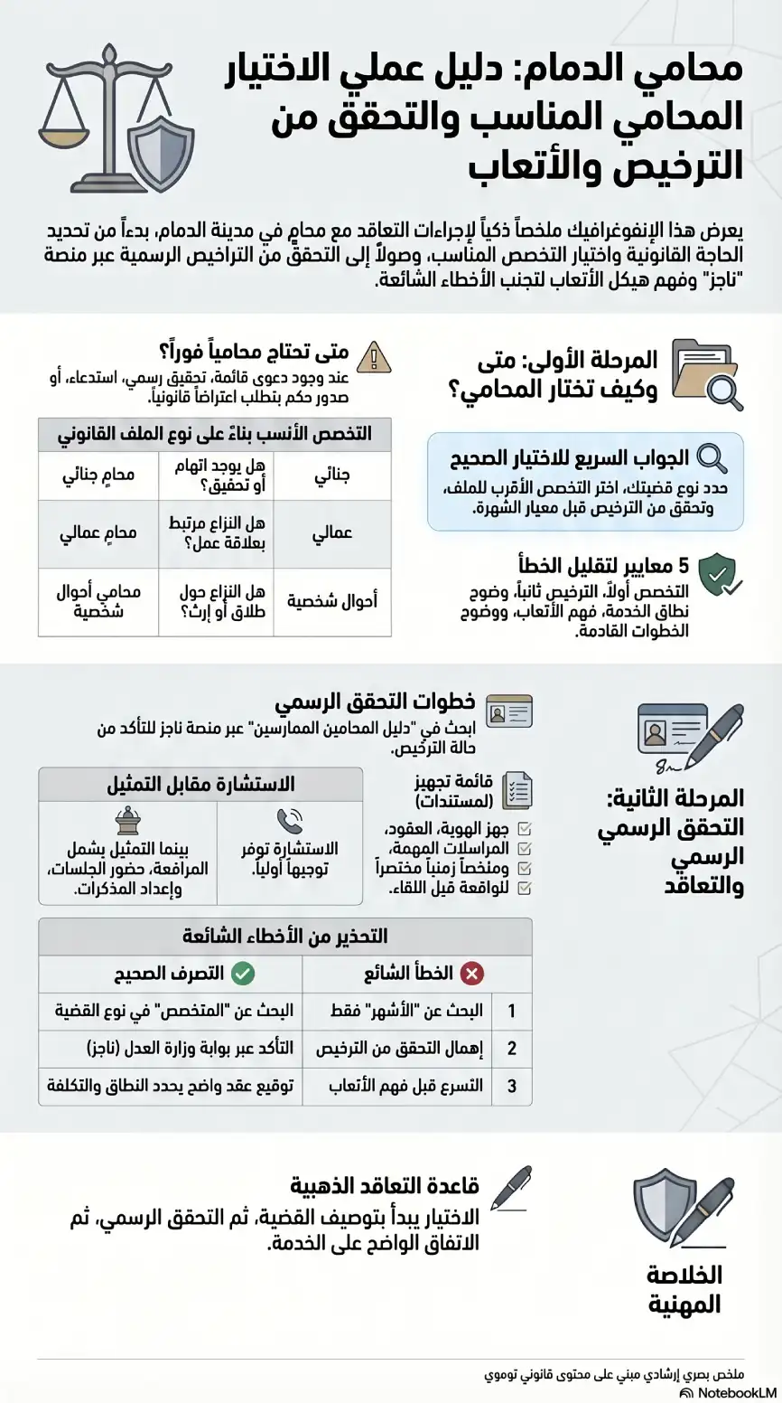 محامي في الدمام