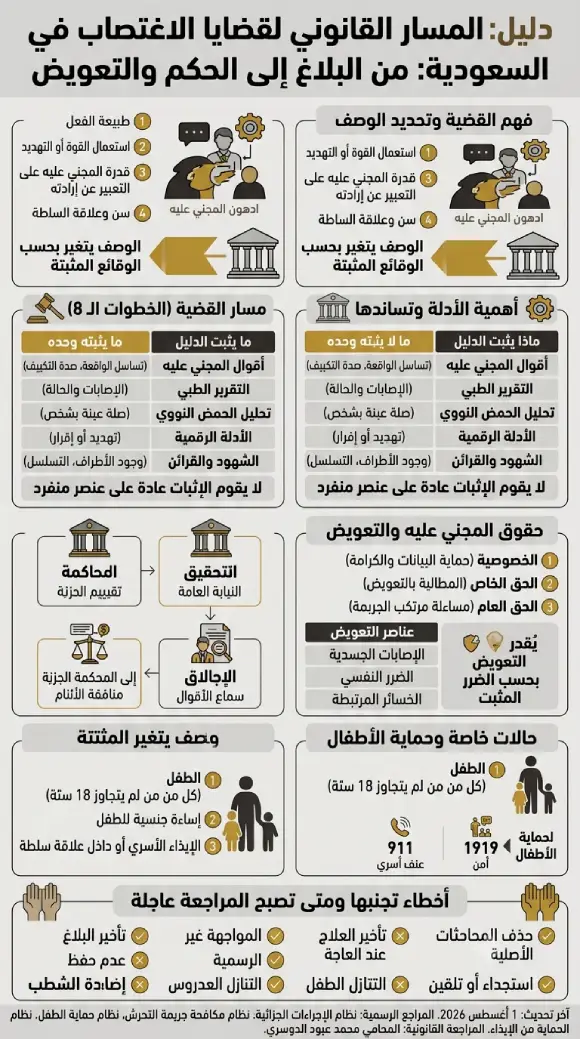 قضايا الاغتصاب في السعودية